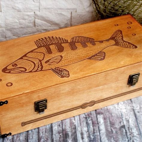 Wooden Fish Box 